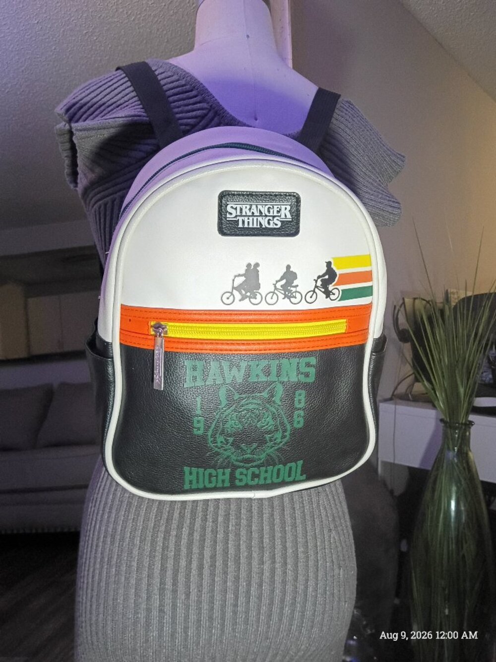 The Stranger Things Hawkins High School Mini Backpack